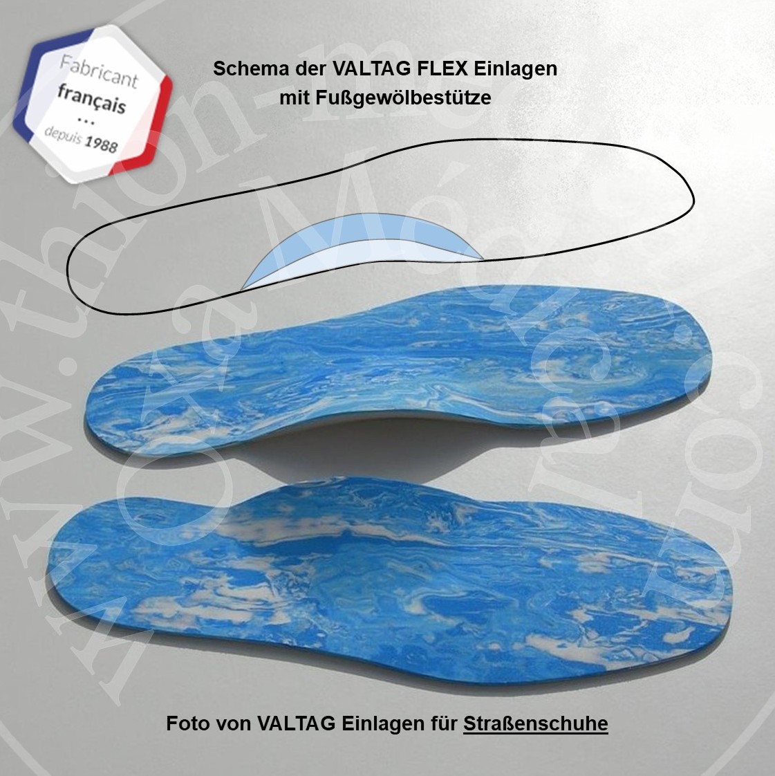 Foto der VALTAG FLEX Einlagen